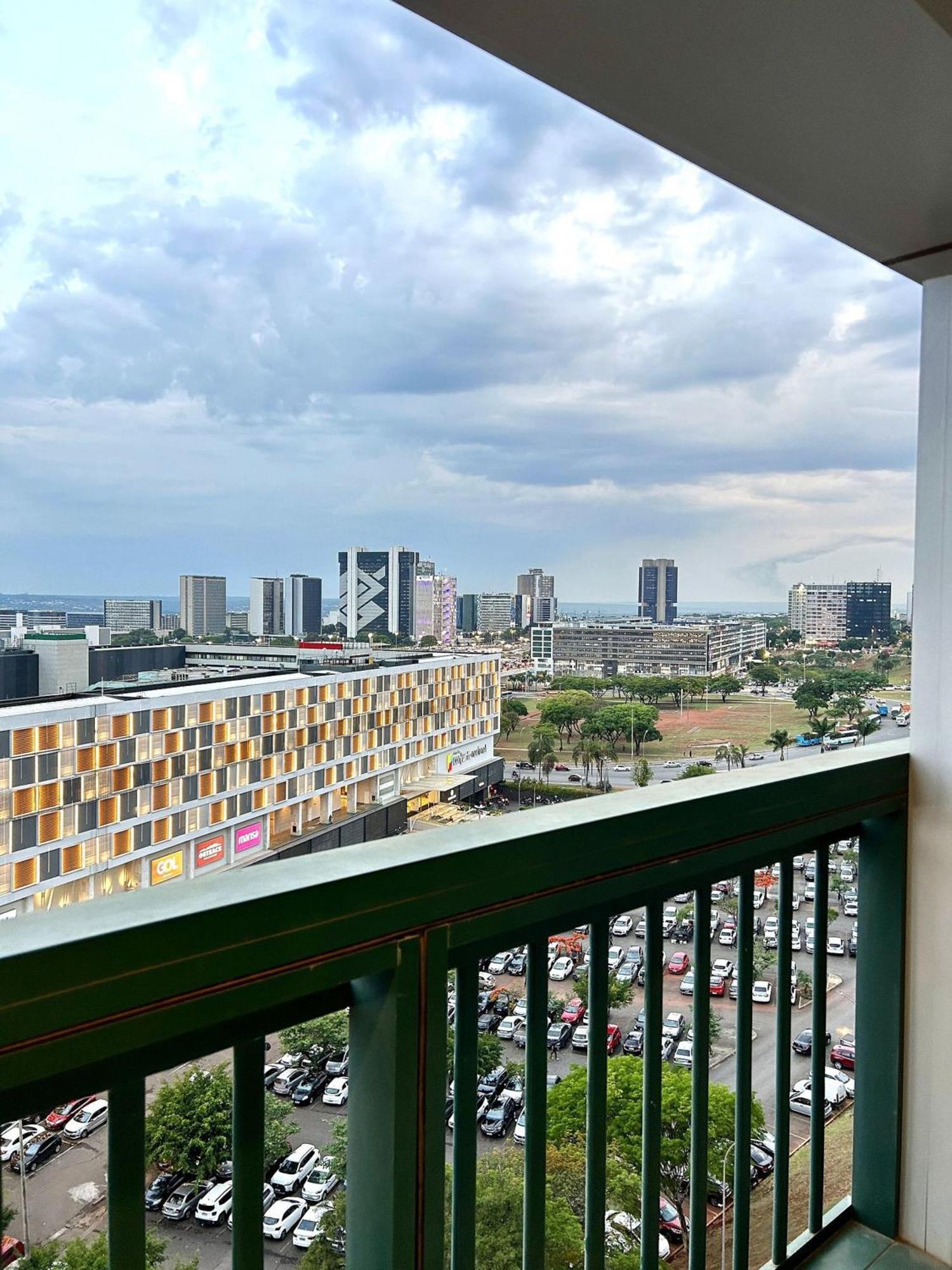 V1005 Flat 10º Andar Com Vista Para Esplanada Brasília Exterior foto